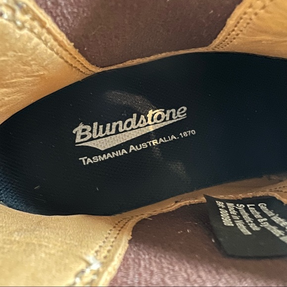 NEW Blundstone 1673 Chelsea Bootie Antique Brown Leather Size 6.5 US - Picture 5 of 11